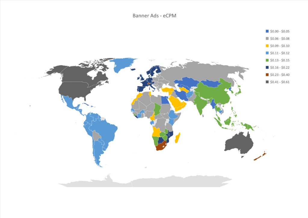 Highest CPM Country List 2021