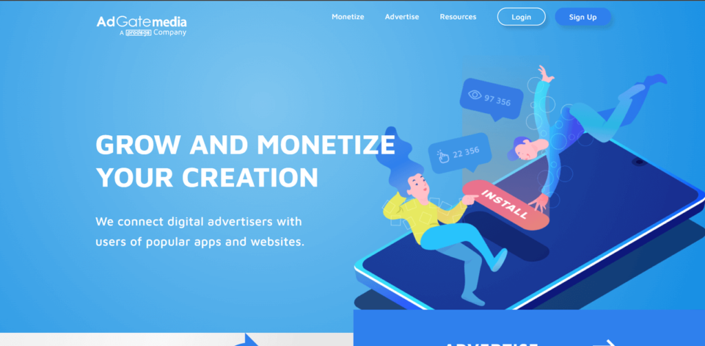 AdGate - App Monetization Platform
