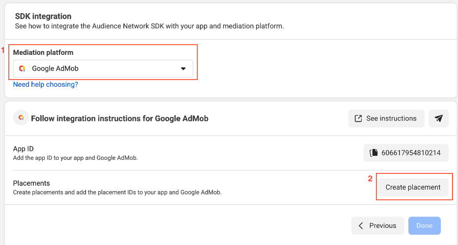 Integrate Meta Audience Network with bidding, iOS