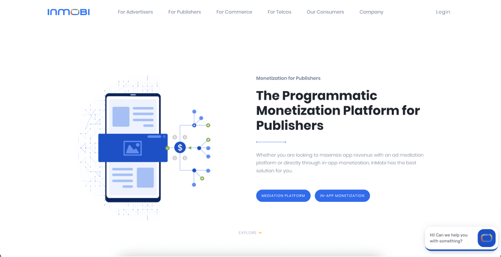 Inmobi - App Monetization Platform
